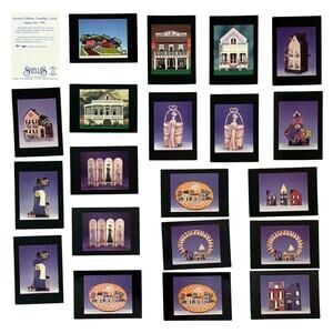 Shelia’s Collectible Historic Houses Trading Cards Set Of 21 Collectors Society